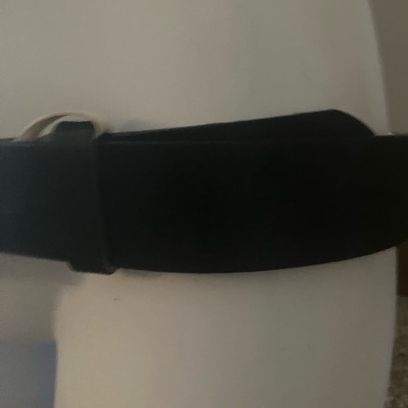 Express Black Buckle Belt - Picture 5 of 9